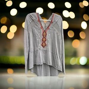 Free People Beaded Top